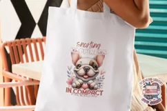 Dogs Sublimation design Funny Quote Pug French Bulldog PNG Product Image 3