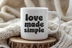 Vintage Valentine - Playful Bubble Font Product Image 6