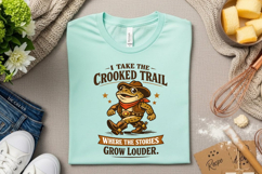 Crooked Trail Cowboy Frog Quote Product Image 3
