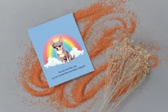 Chihuahua sympathy card, Pet bereavement card, Dog Sympathy Product Image 7