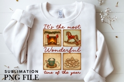Wonderful Christmas png design for T-shirts Product Image 3