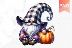 Halloween Gnome Sublimation - Clipart PNG Design Product Image 1