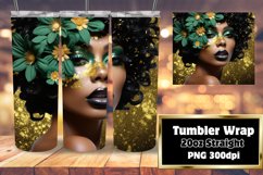 Empowerment in 3D Afro Tumbler 20oz Product Image 1