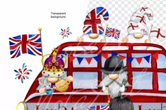 English gnomes on the bus, London, English bus, The Queen Product Image 3