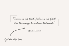 Golden Life Fonts - Handwritten Script Font, Elegant Wedding Product Image 6