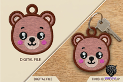 Animal bundle Embroidery Designs | pet keychain | 10 ITH Product Image 6
