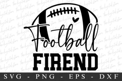 Football Firend SVG | SVG Cut files | Cricut Product Image 1