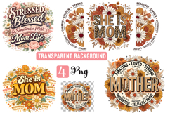 Mother's Day Mega Sublimation Bundle,Christian Birble Png Product Image 11