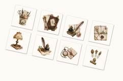 Watercolor Aristocratic Desk Accessories Product Image 3