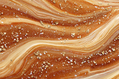 Orange marble texture with gold specks and swirling pattern Product Image 1