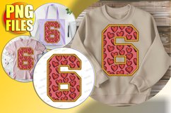 6 Doodle Letter Valentine Romantic Cheerful Magic! Product Image 1