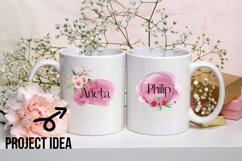 Watercolor splash clipart, Purple watercolor brush strokes Product Image 6