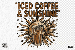 Summer Coffee PNG Sublimation Product Image 1