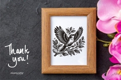 Bird Silhouette Vector Collection Product Image 6
