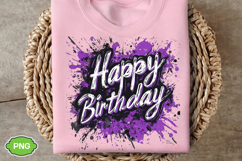 Happy Birthday PNG Design Sublimation | Happy Birthday Product Image 6