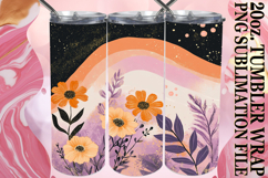 Radiant Adventures 20oz tumbler wrap, Rainbow Product Image 1