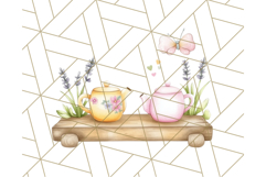 Tea Time Animal Clipart PNG Woodland Forest, Cottagecore Png Product Image 2