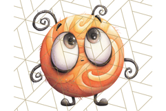 Whimsical Halloween Candy PNG Clipart Product Image 2