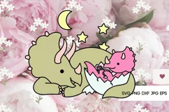 Mother to be SVG - Motherhood SVG, Mamasaurus SVG Product Image 6