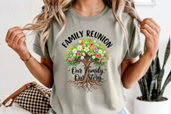 Family Reunion PNG, Wildflower Tree of Life Sublimation Product Image 5