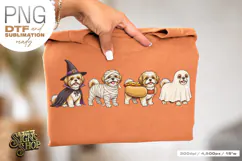Halloween Shih Tzu DTF PNG Product Image 2