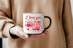 I Love You From My Hat to My Boots PNG, Western Valentine Sh Product Image 1