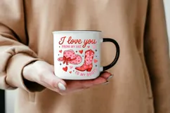 I Love You From My Hat to My Boots PNG, Western Valentine Sh Product Image 1