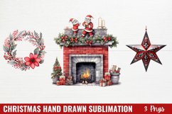 Christmas Hand Drawn Style Clipart Product Image 1