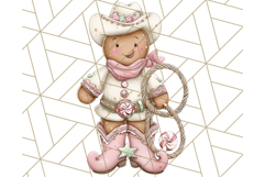 Gingerbread People Clipart, Cute Cookie PNG Illustrations Product Image 2