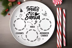Treats for santa, cookies,milk, reindeer carrot SVG Product Image 2