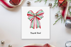 Watercolor Merry Christmas Clipart Product Image 6