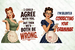 Sarcastic Housewife Clipart Product Image 1
