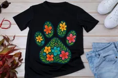 Paw Dog Print Sublimation PNG, Graphic Illustration Crafts Product Image 4