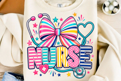 Nurse PNG, 4th of July Nurse T Shirt Product Image 1