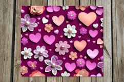Valentine Inscription | 8 purple Skinny tumbler designs Product Image 6