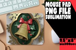 Enchanted Desk Pad PNG Style, 3D Xmas Product Image 1