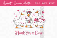 Honk for a Cure Pink Design, Breast Cancer Awarness month Product Image 1