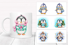 Christmas Mug Wrap Bundle. Christmas Mug Sublimation Product Image 8