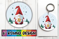 Joyful Moments Car Coaster PNG, Gnomes Product Image 1