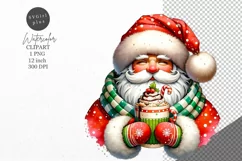 Christmas clipart, Santa clipart, Winter clipart Product Image 1