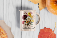 Golden Bloom - Classic Autumn Florals Clipart Bundle Product Image 6