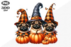 Halloween Dog Sublimation - Clipart PNG Design Product Image 1
