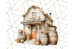 Wild West Animals PNG Clipart, Cowboy &amp; Saloon Scenes Product Image 2