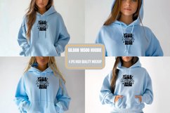 Gildan 18500 Hoodie Mockups, G185 Hoodie Sleeve Mockup Product Image 1