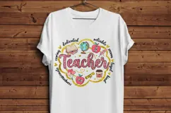 Teacher PNG, Teacher Appreciation PNG, Dedicated Teacher Product Image 5