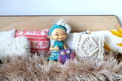 Miniature crochet owl making tutorial dollhouse amigurumi Product Image 6