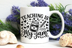 Teaching Is My Jam Svg, Back To School Svg, Teaching Svg. Product Image 7
