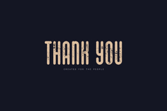 That Appeal Rough Vintage Condensed Display Font Product Image 6