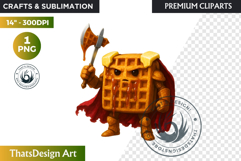 Fantasy Food Characters RPG Clipart PNG Graphics Product Image 1