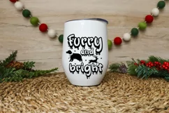 Furry and bright SVG, Christmas Dog SVG Product Image 4
